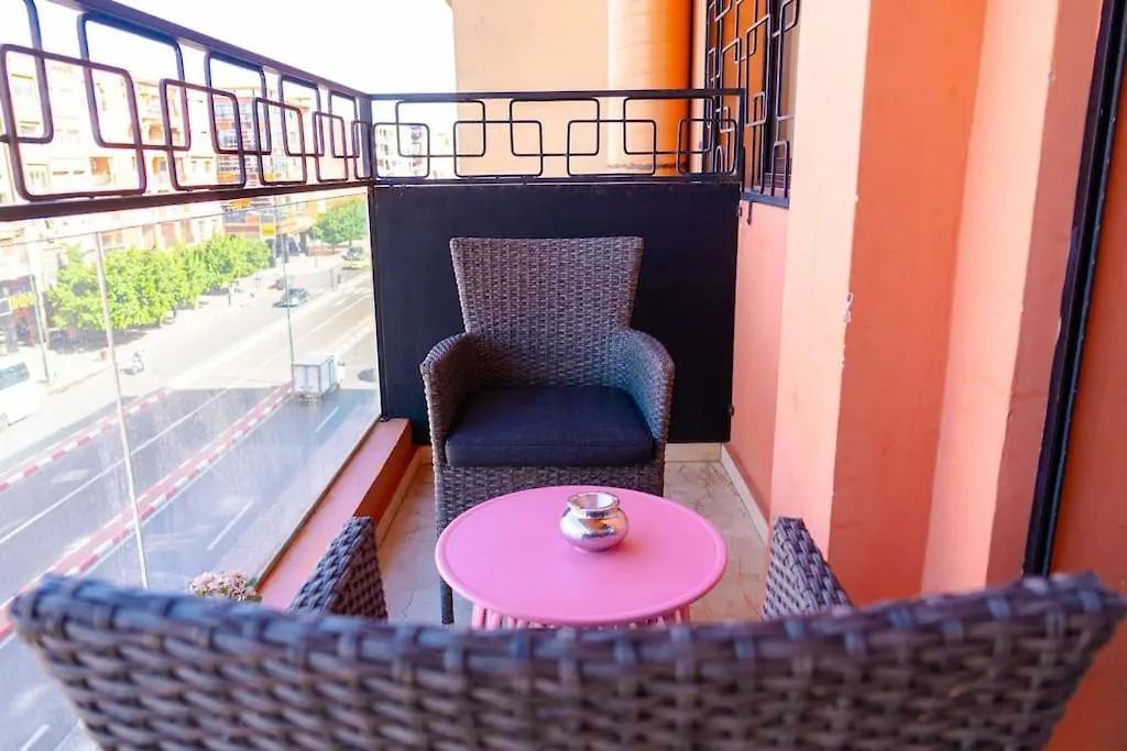 Appartement Charmant Logement Pres De La Gare De Gueliz Marrakesh Maroc