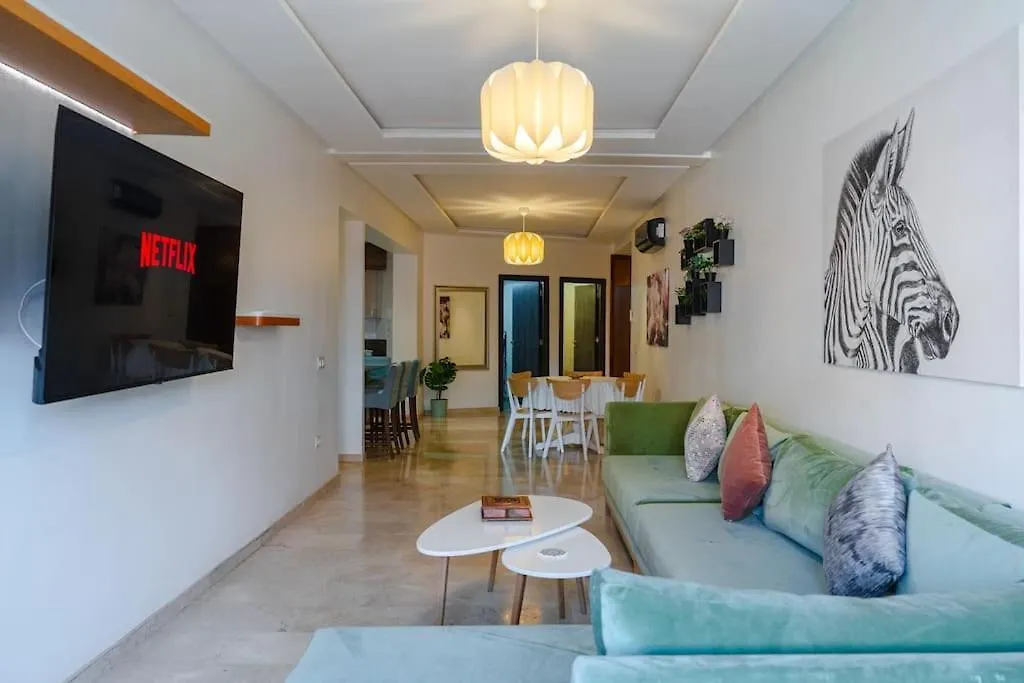 Charmant Logement Pres De La Gare De Gueliz Marrakesh 0*,